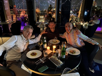 Cena in alto